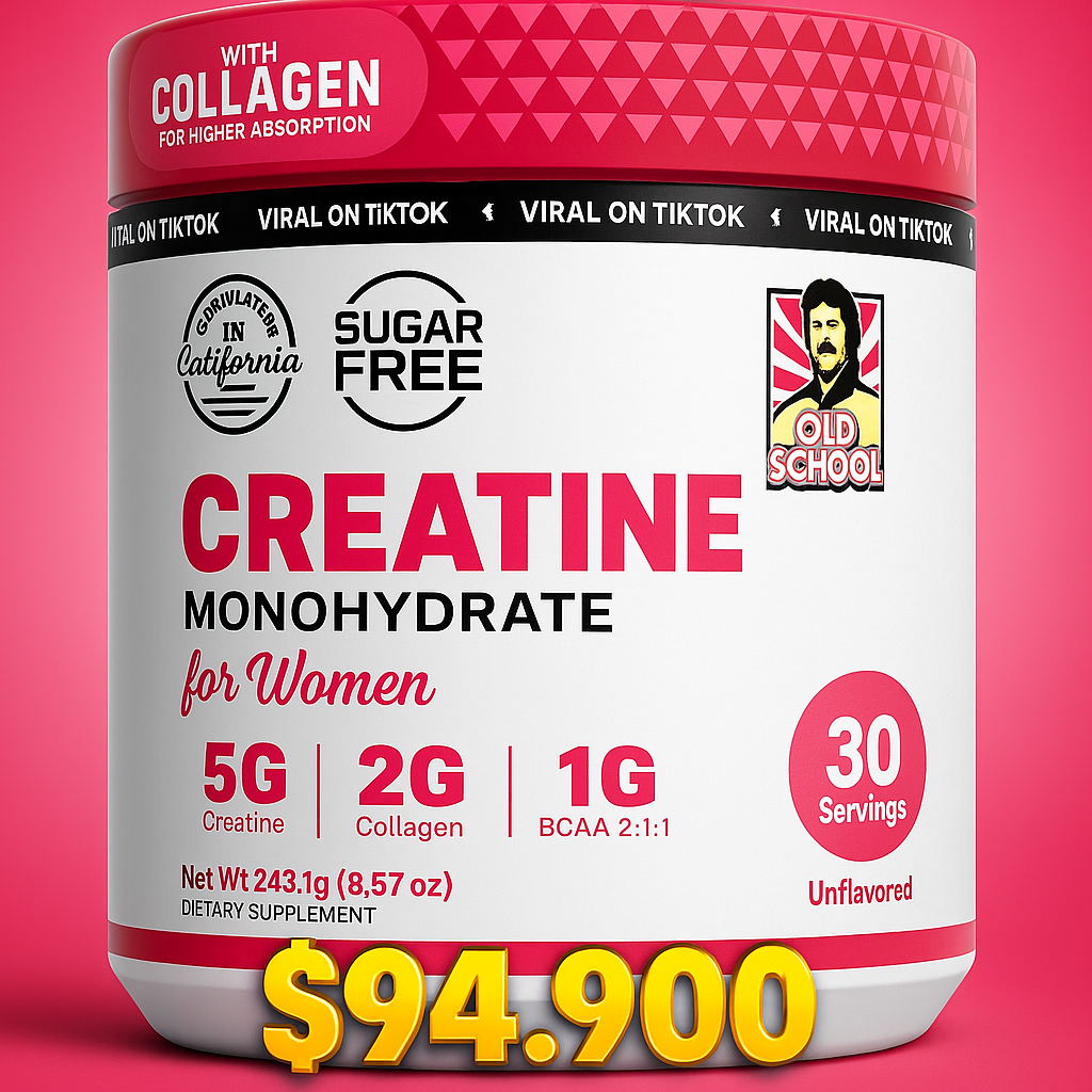 ENERGÍA Y FUERZA PARA TU ENTRENAMIENTO, CON CREATINA DE ALTA CALIDAD