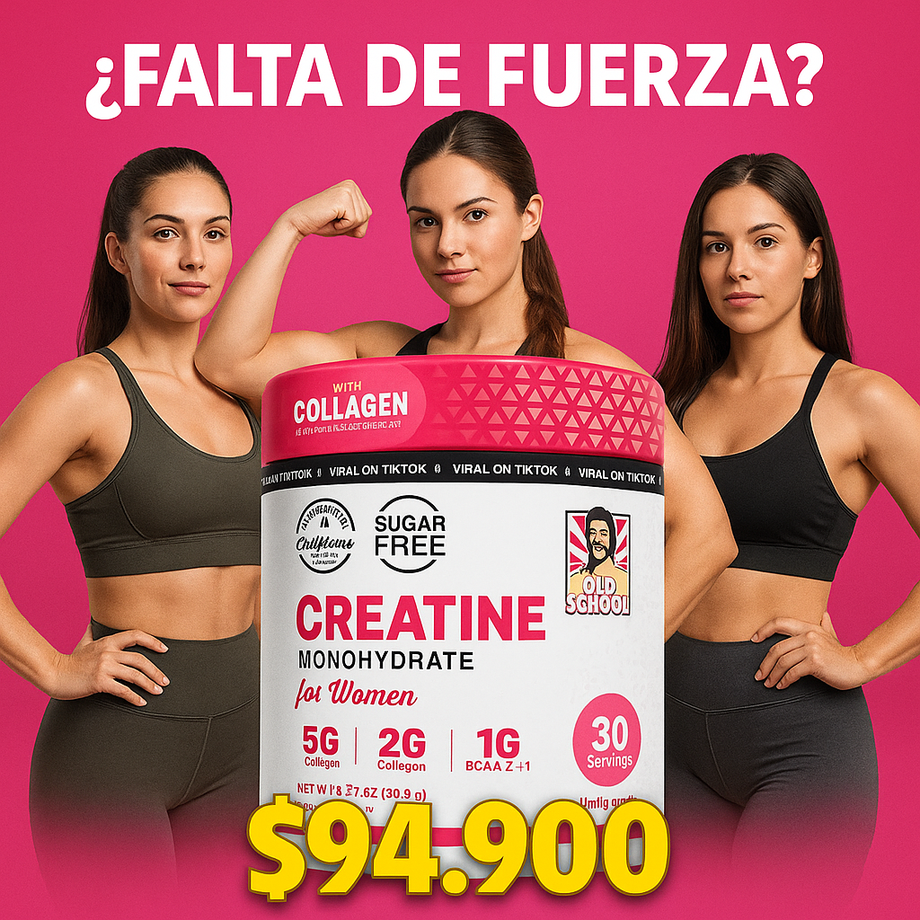 ENERGÍA Y FUERZA PARA TU ENTRENAMIENTO, CON CREATINA DE ALTA CALIDAD