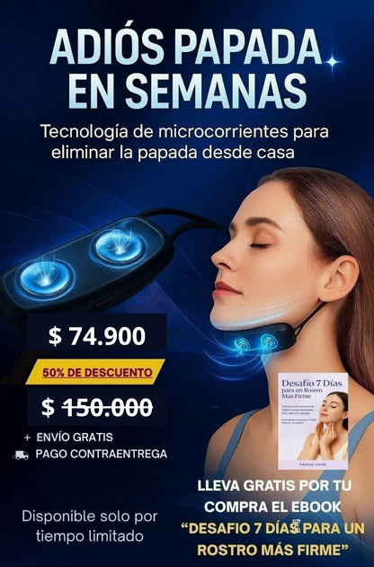 💥 ADIÓS PAPADA, HOLA ROSTRO EN V 💥 CON V FACE REDUCTOR DE PAPADA