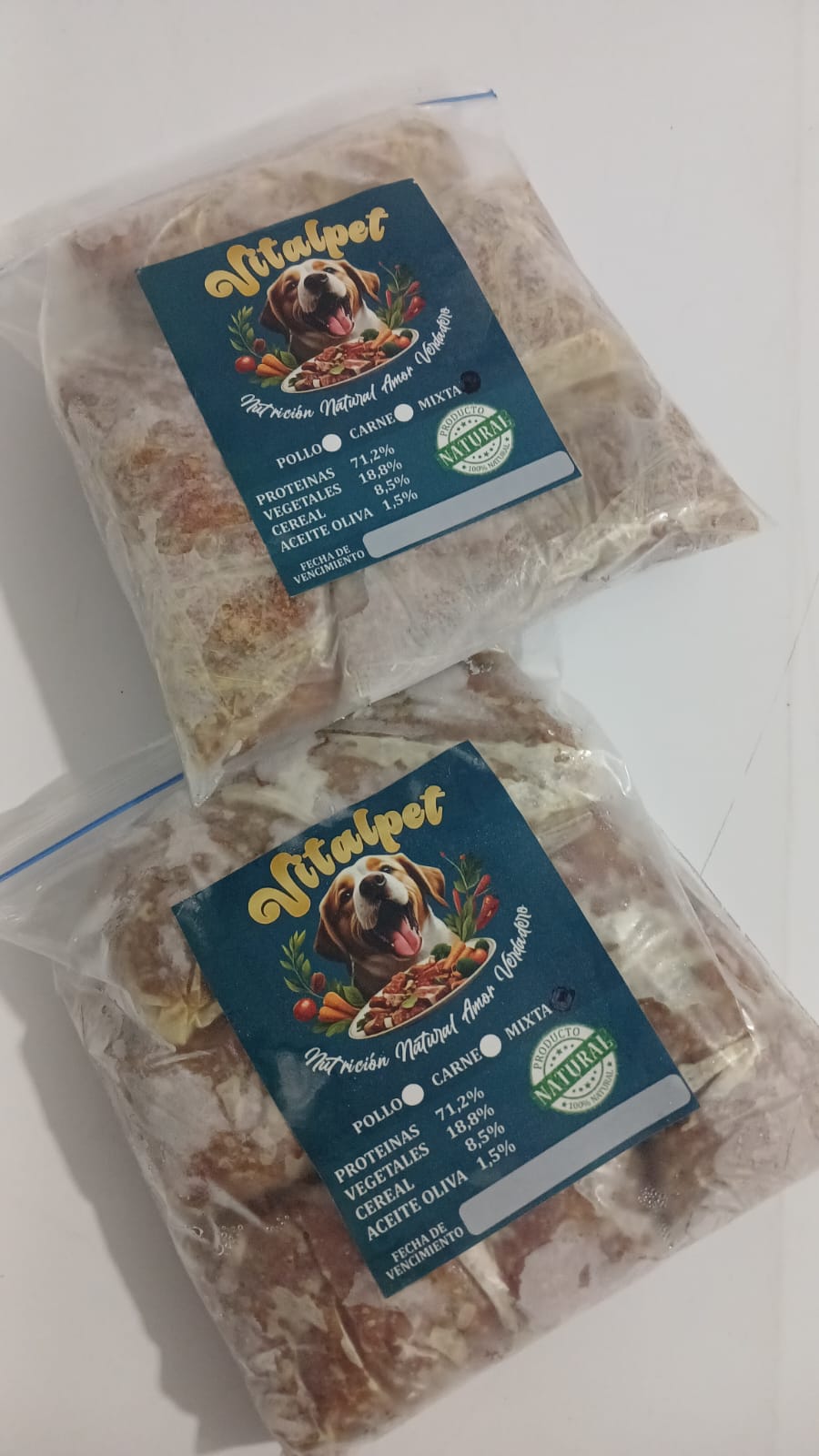 Vitalpet Alimento 100% Natural canino