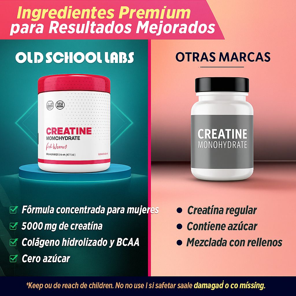 ENERGÍA Y FUERZA PARA TU ENTRENAMIENTO, CON CREATINA DE ALTA CALIDAD