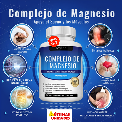 MAGNESIO COMPLEX 🚨50% DESCUENTO🚨