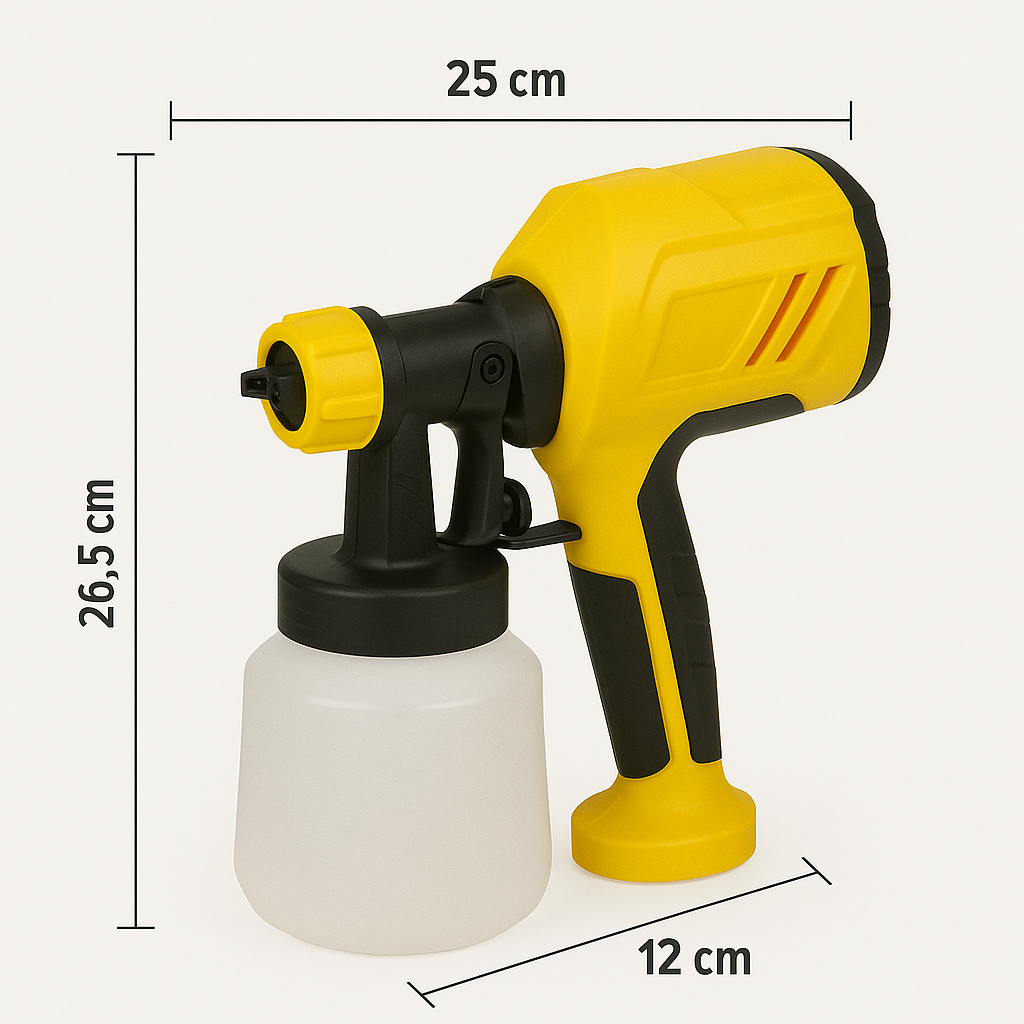 🎨 TRANSFORMA TU HOGAR SIN GASTAR UNA FORTUNA CON LA PISTOLA PULVERIZADORA DE PINTURA ELECTRICA🏡💛