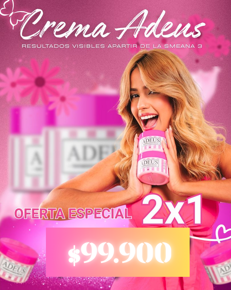 ADEUS™ de Brasil para ti: una piel más firme, nutrida y hermosa 🌟 🚨MEGAPROMO 2X1 🚨