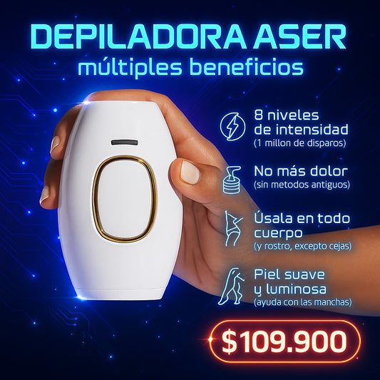 Depiladora Láser Masculina y Femenina