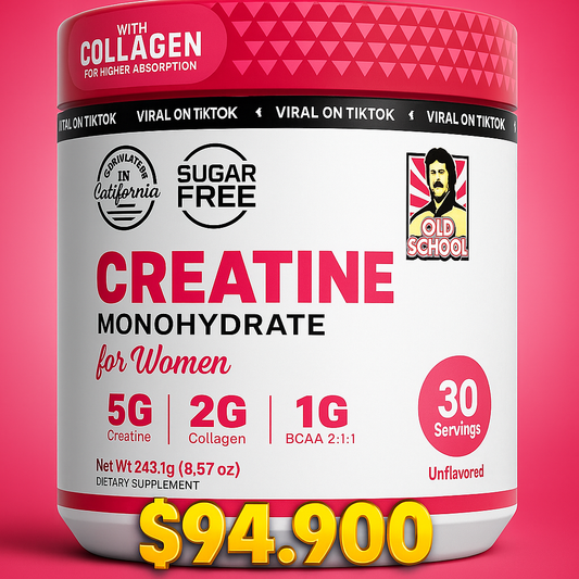 ENERGÍA Y FUERZA PARA TU ENTRENAMIENTO, CON CREATINA DE ALTA CALIDAD