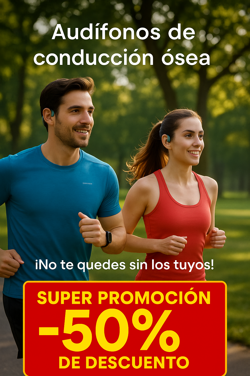 Audífonos Conducción Ósea -50%