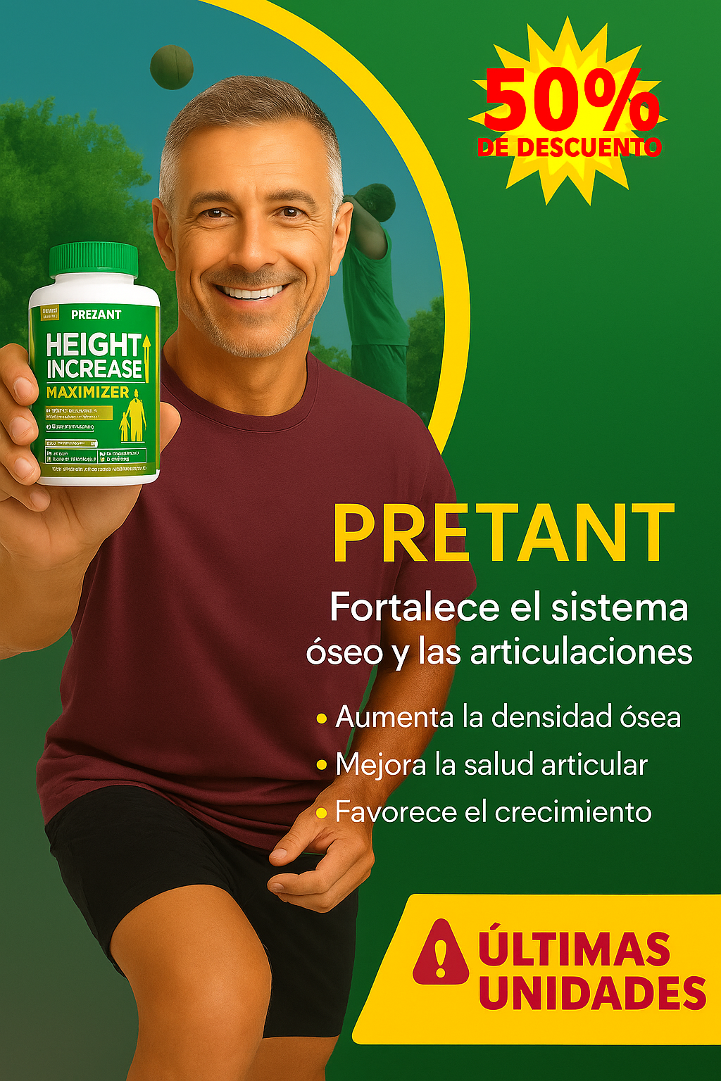 PRETANT™ Fortalece tus articulaciones y huesos  🚨 50% DESCUENTO 🚨