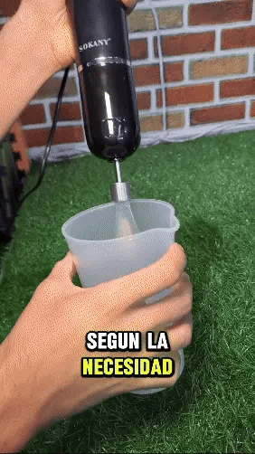 🖤 Batidora Sokani 4 en 1 de Acero Inoxidable