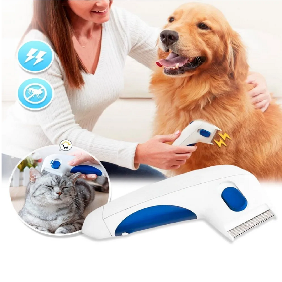 Peine TV Flea Doctor Para Mascotas