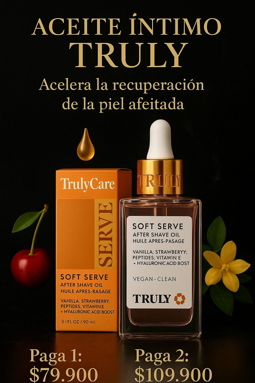 Aceite Íntimo Truly