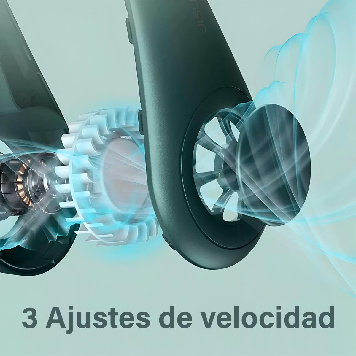 Ventilador de Cuello Portátil – Refresca tu día sin usar las manos