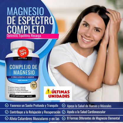 MAGNESIO COMPLEX 🚨50% DESCUENTO🚨
