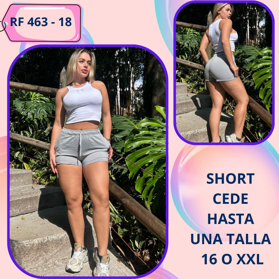 Conjunto Short + Croptop T Unica