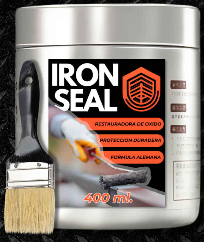 Iron Seal Antioxido Anticorrosivo Vehiculos Maquinaria 500gr