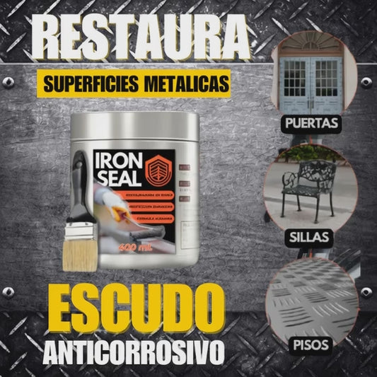 Iron Seal Antioxido Anticorrosivo Vehiculos Maquinaria 500gr