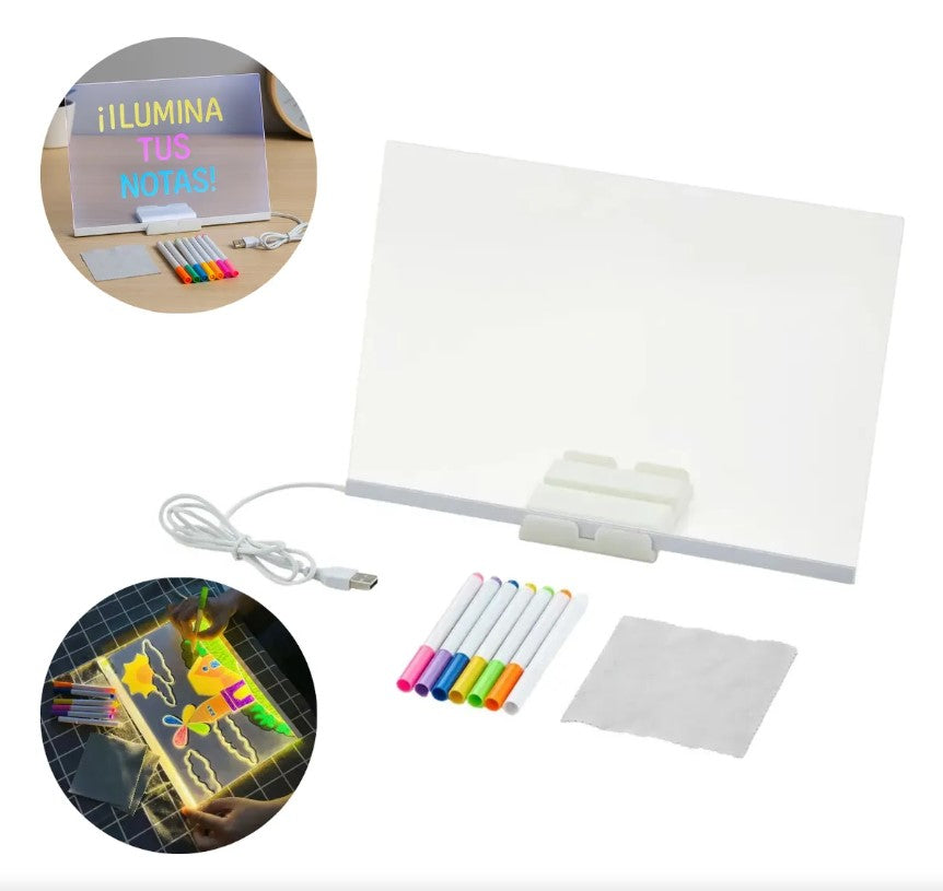 Pizarra Led Luminosa